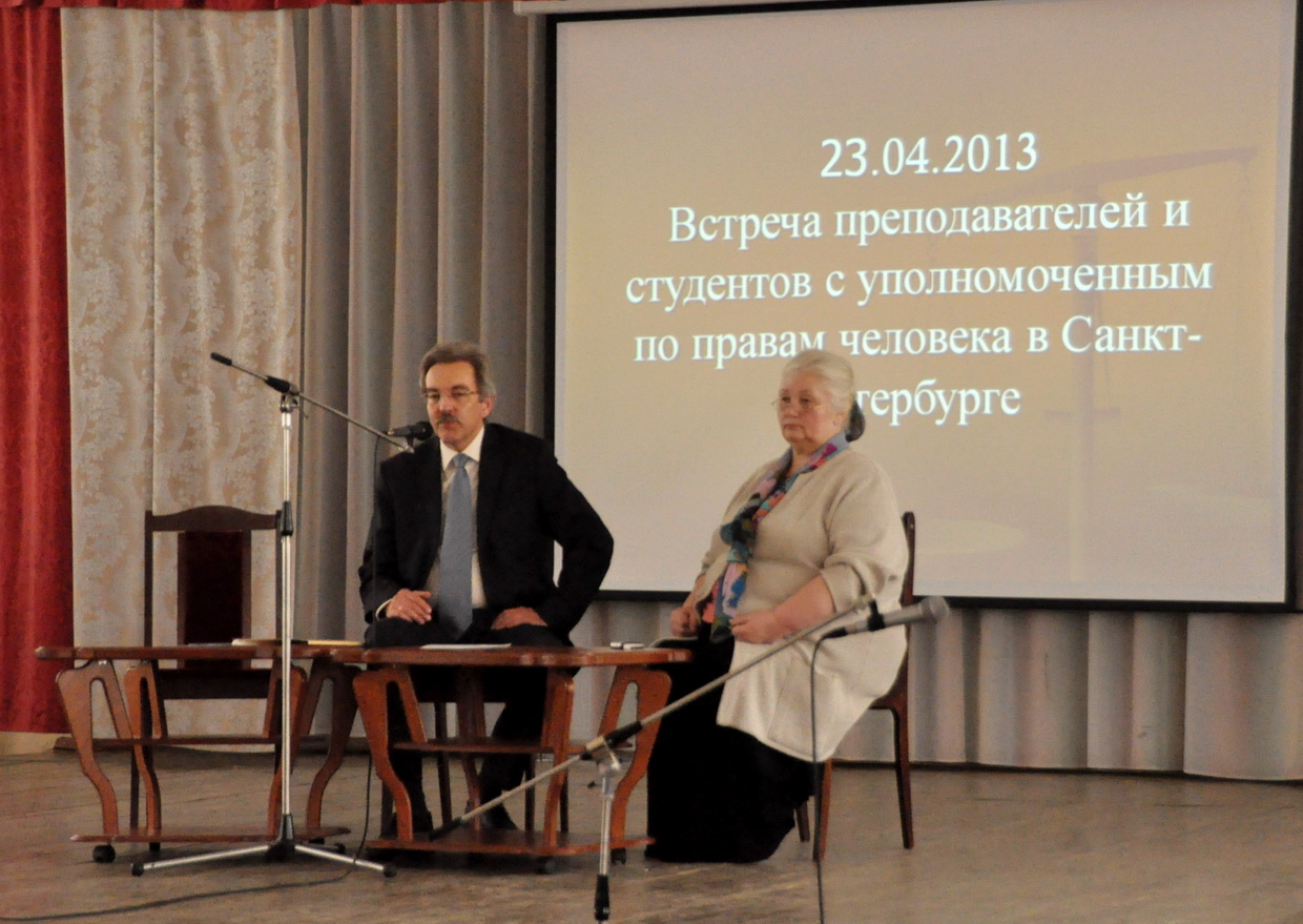 Встреча Александра Шишлова со студентами Некрасовского колледжа_23.04.2013