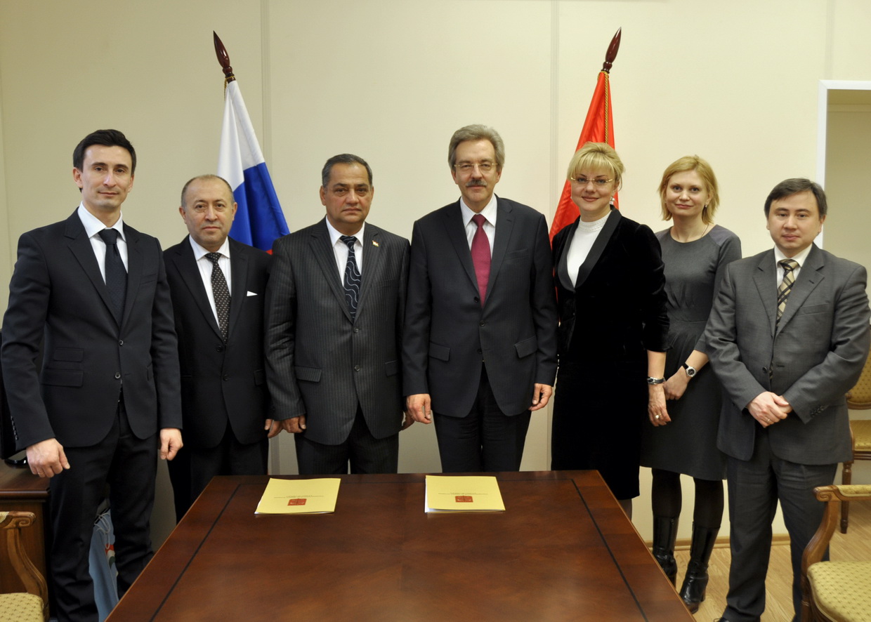 Александр Шишлов и Зариф Ализода подписали соглашение о сотрудничестве_24.04.2013