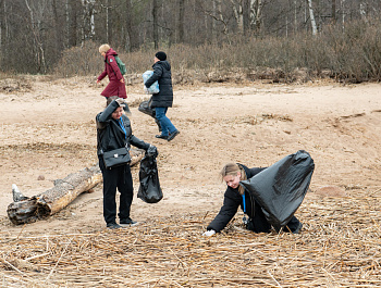 Правозащитный субботник на мысе Тарховка