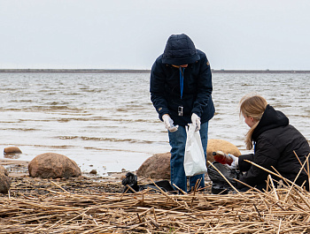 Правозащитный субботник на мысе Тарховка