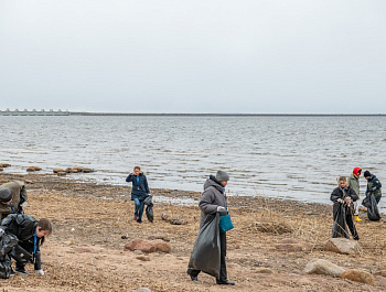 Правозащитный субботник на мысе Тарховка