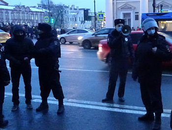 Отчет о наблюдении за акцией «Свободу Навальному» в Санкт-Петербурге 23 января 2021 года
