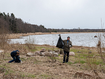Правозащитный субботник на мысе Тарховка