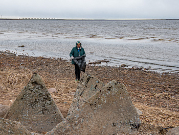Правозащитный субботник на мысе Тарховка