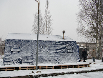 Новое отделение «Центра учета» бездомных обживается в Пушкине