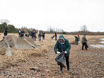 Правозащитный субботник на мысе Тарховка