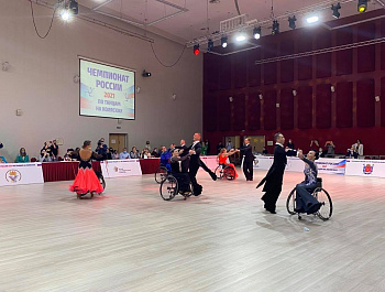 В Санкт-Петербурге начался Чемпионат России по спортивным танцам на колясках
