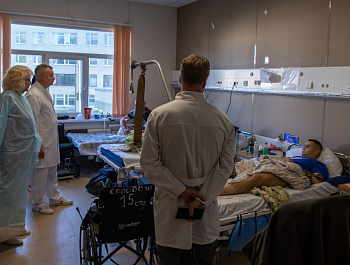 Госпиталь для ветеранов войн внедряет новые методы лечения боевых травм