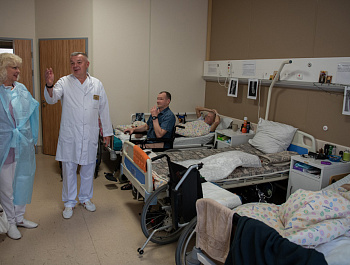 Госпиталь для ветеранов войн внедряет новые методы лечения боевых травм