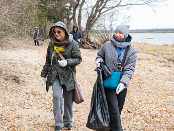 Правозащитный субботник на мысе Тарховка