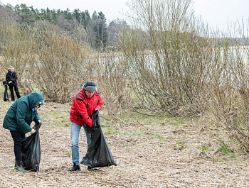 Правозащитный субботник на мысе Тарховка
